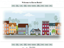 Tablet Screenshot of havenbooks.net